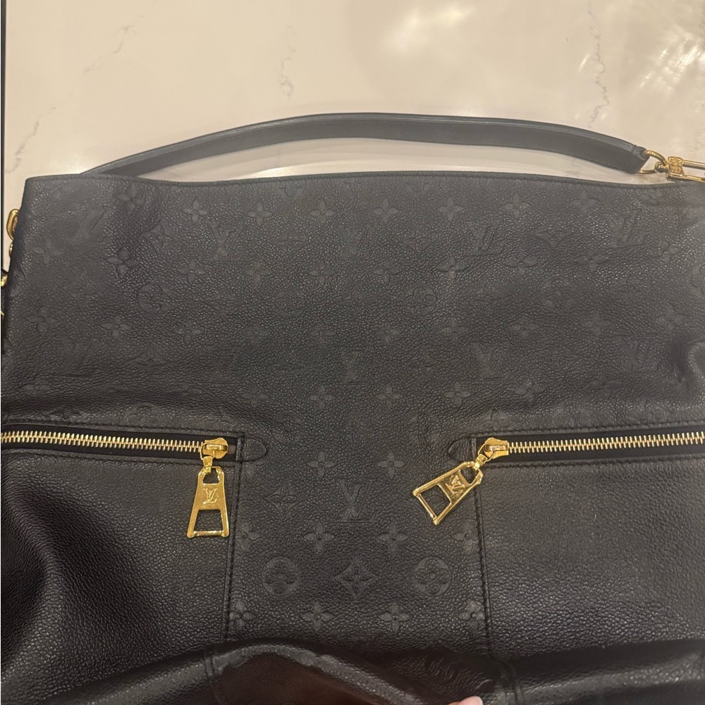 Louis Vuitton Black Leather Women's Bag
